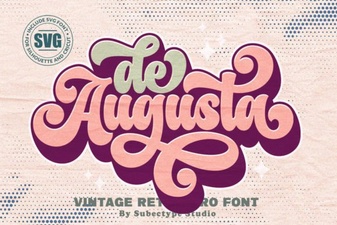 De Augusta Font for Creative Branding & Design Projects