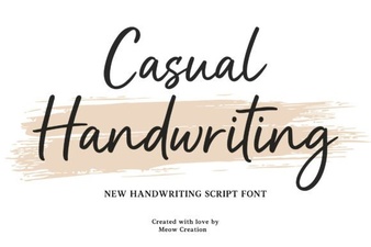 Casual Fonts for Authentic Web Design Projects