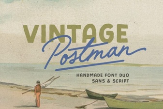 Vintage Postman Font: Enhance Your Design Projects