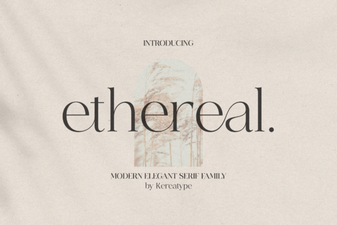 Designing with Ethereal Fonts: Creative Web Typography