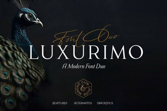 Luxurimo Font: Elegant Design & Creative Projects