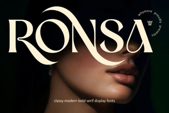 Ronsa Font: Modern Design and Creative Applications